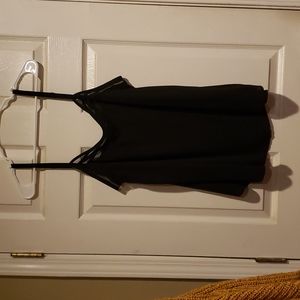 Black dress cami top